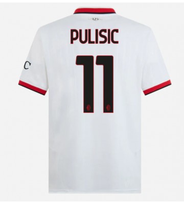 AC Milan Christian Pulisic #11 Bortatröja 2024-25 Kortärmad